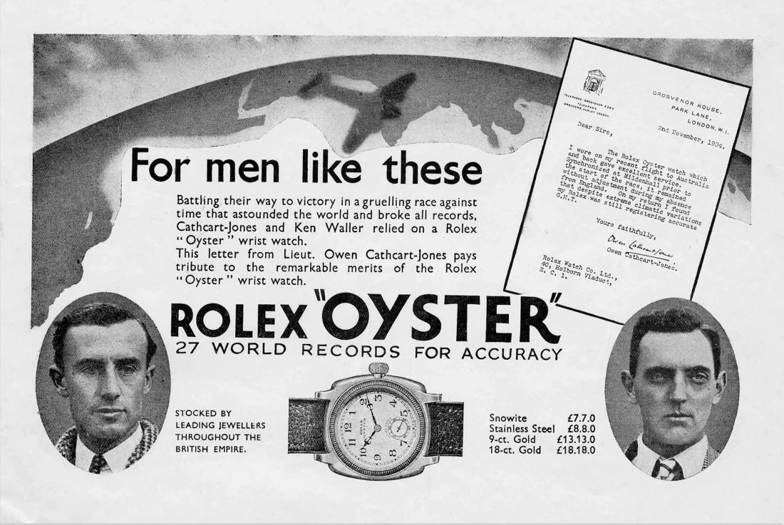 Lịch sử phát triển của thương hiệu Rolex